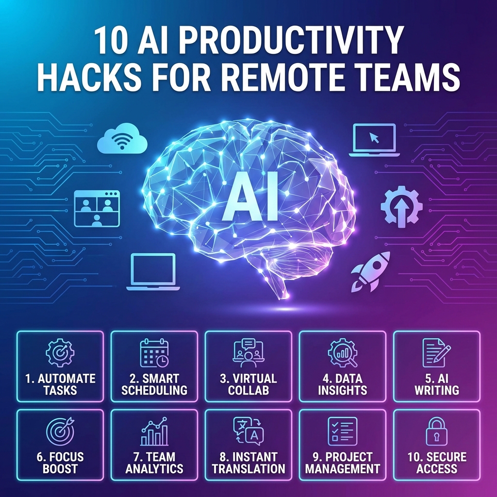 10 AI Productivity Hacks for Remote Teams