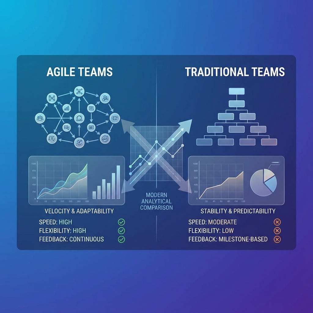 Agile Teams vs. Traditional Teams: What the Data Says